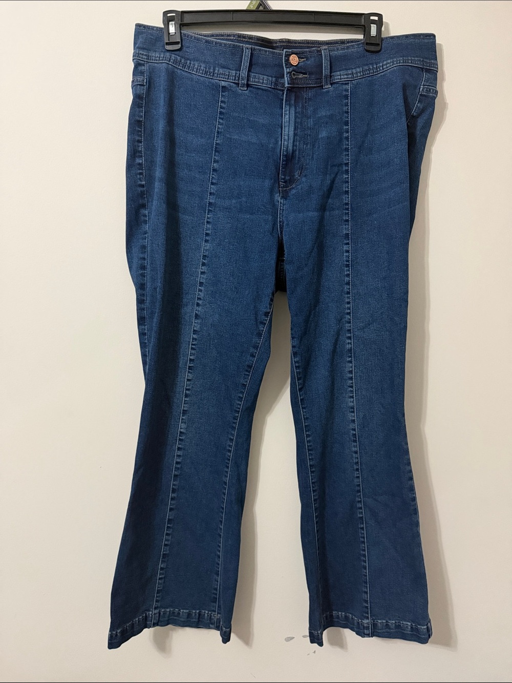 Nanette Lepore Dark Blue Flare Jeans